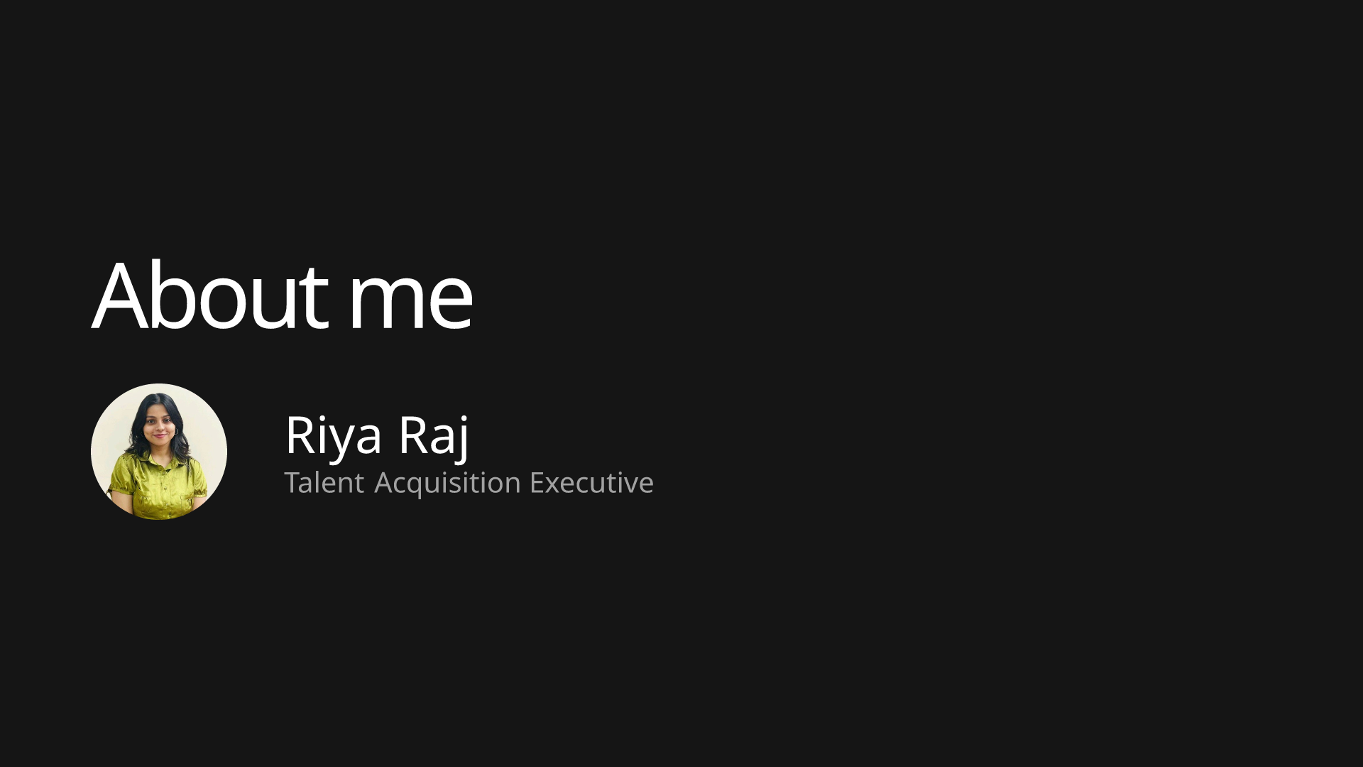 About me